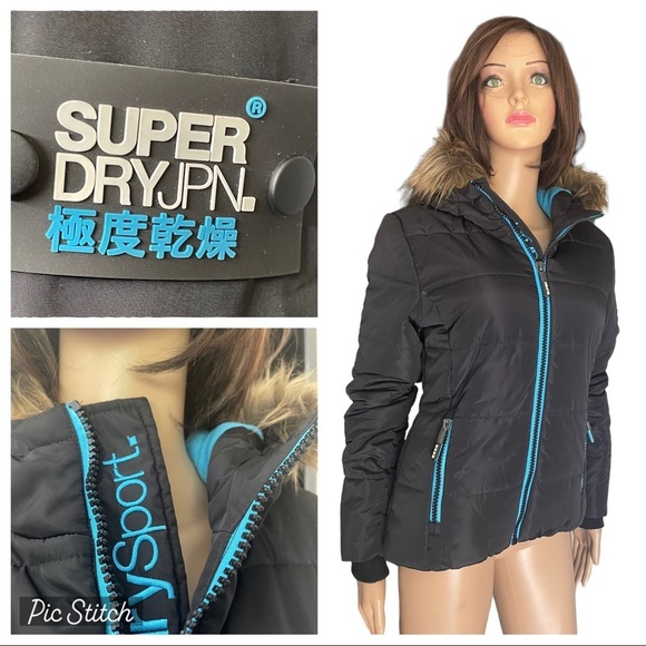 superdry sport Jackets & Blazers - Superdry hooded fur
Polar Sports Puffer Jacket black‎ size XS